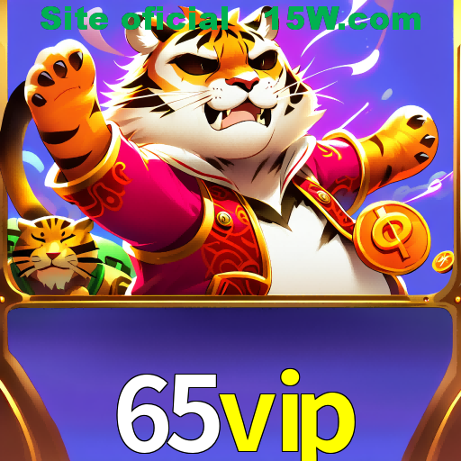 Imagem promocional da 65vip mostrando a plataforma e suas vantagens